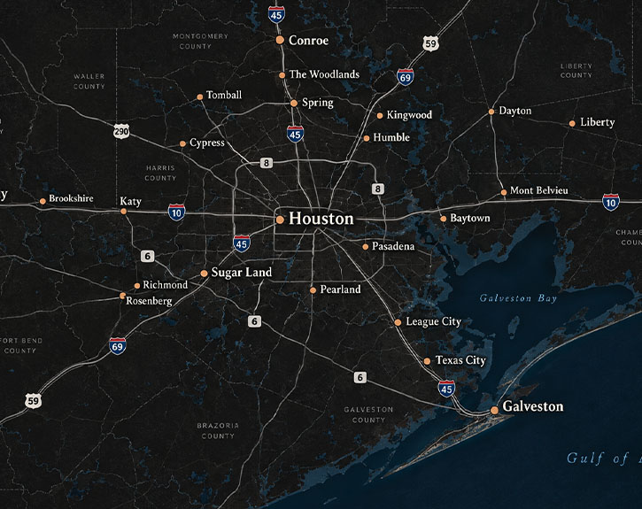 Houston-Map